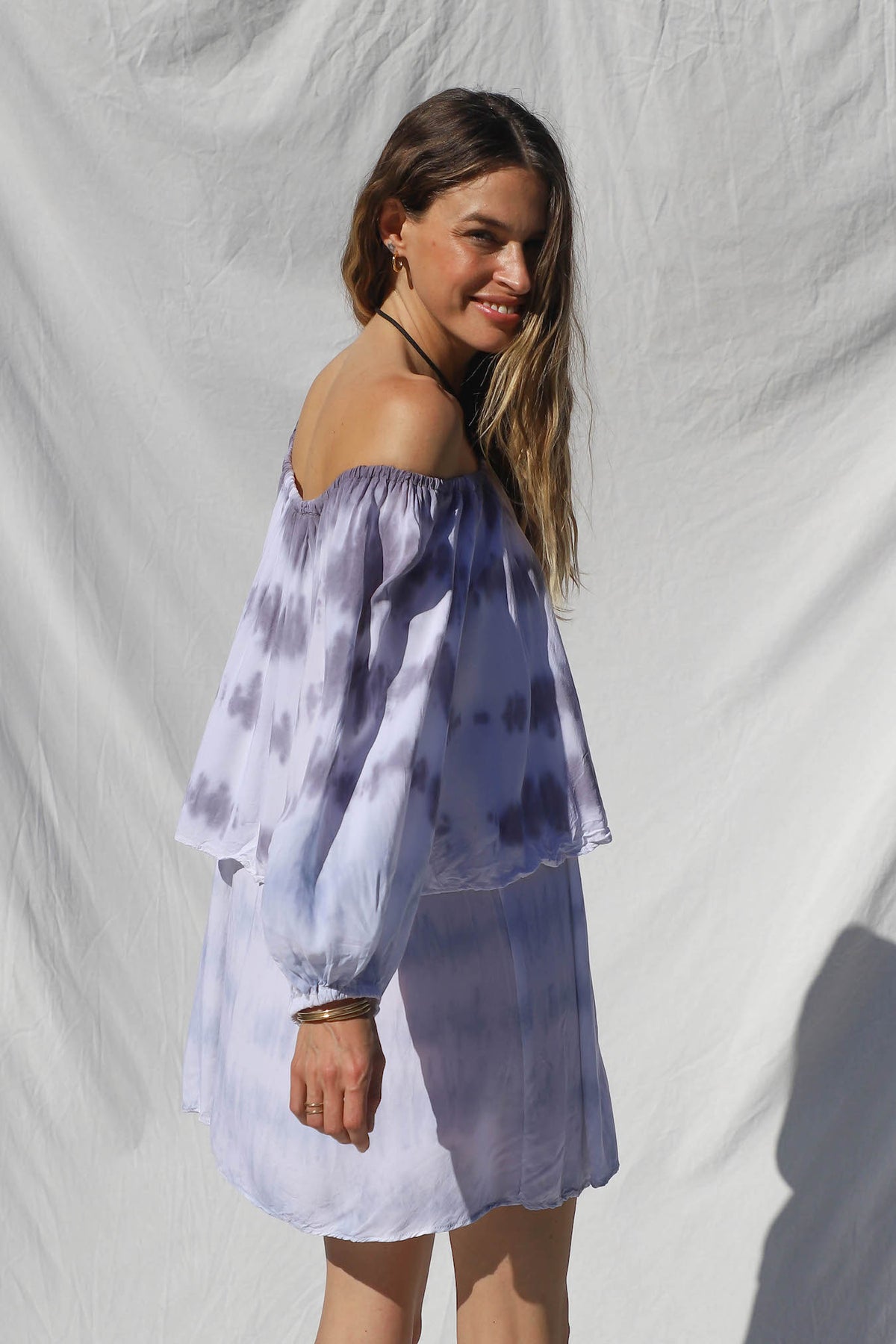 Tie Dye Forest Mini Dress - Sample Sale