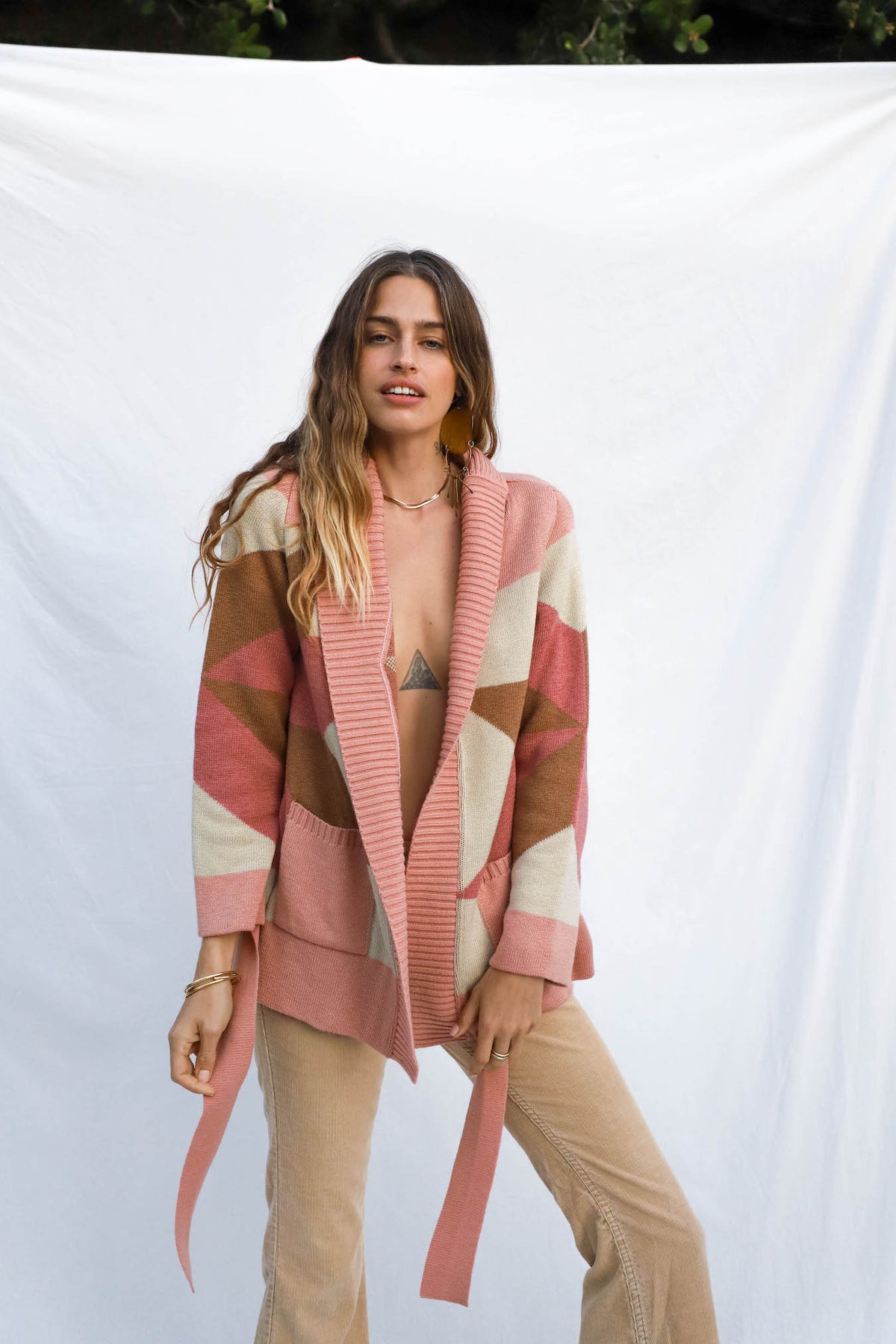 Freedom Star Cardigan - Sample Sale