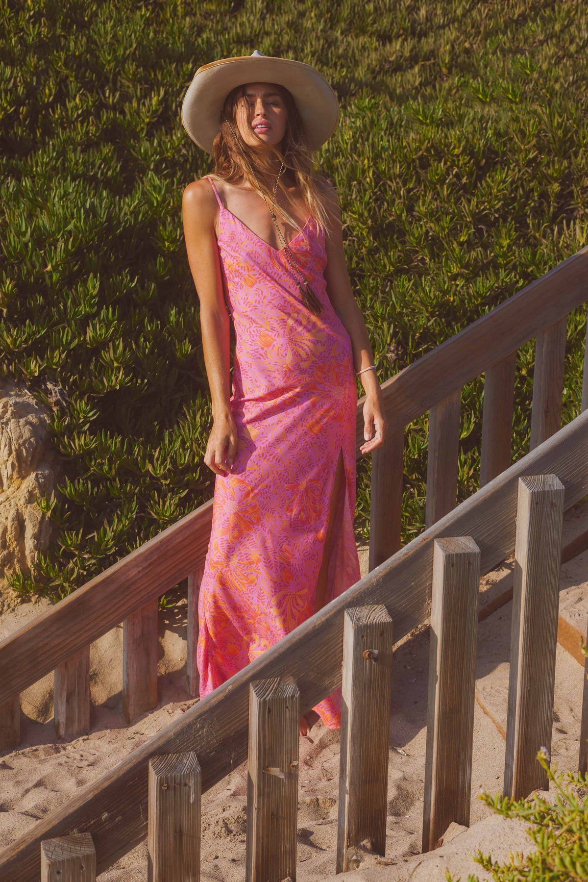 Garden Party Skinny Dip Maxi Slip