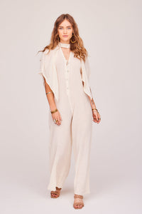 Tie Dye Hyacinth Jumpsuit - Sample Sale