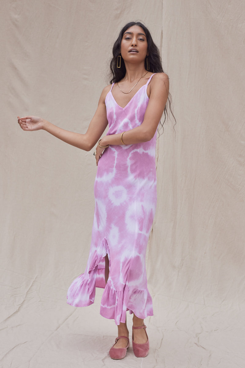 Tie Dye Lady Slip Dress