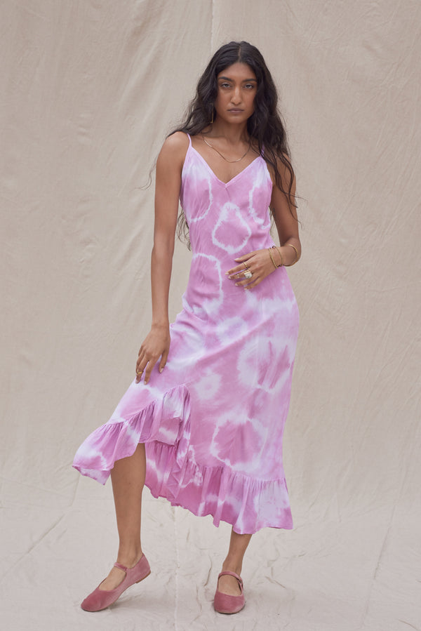 Tie Dye Lady Slip Dress