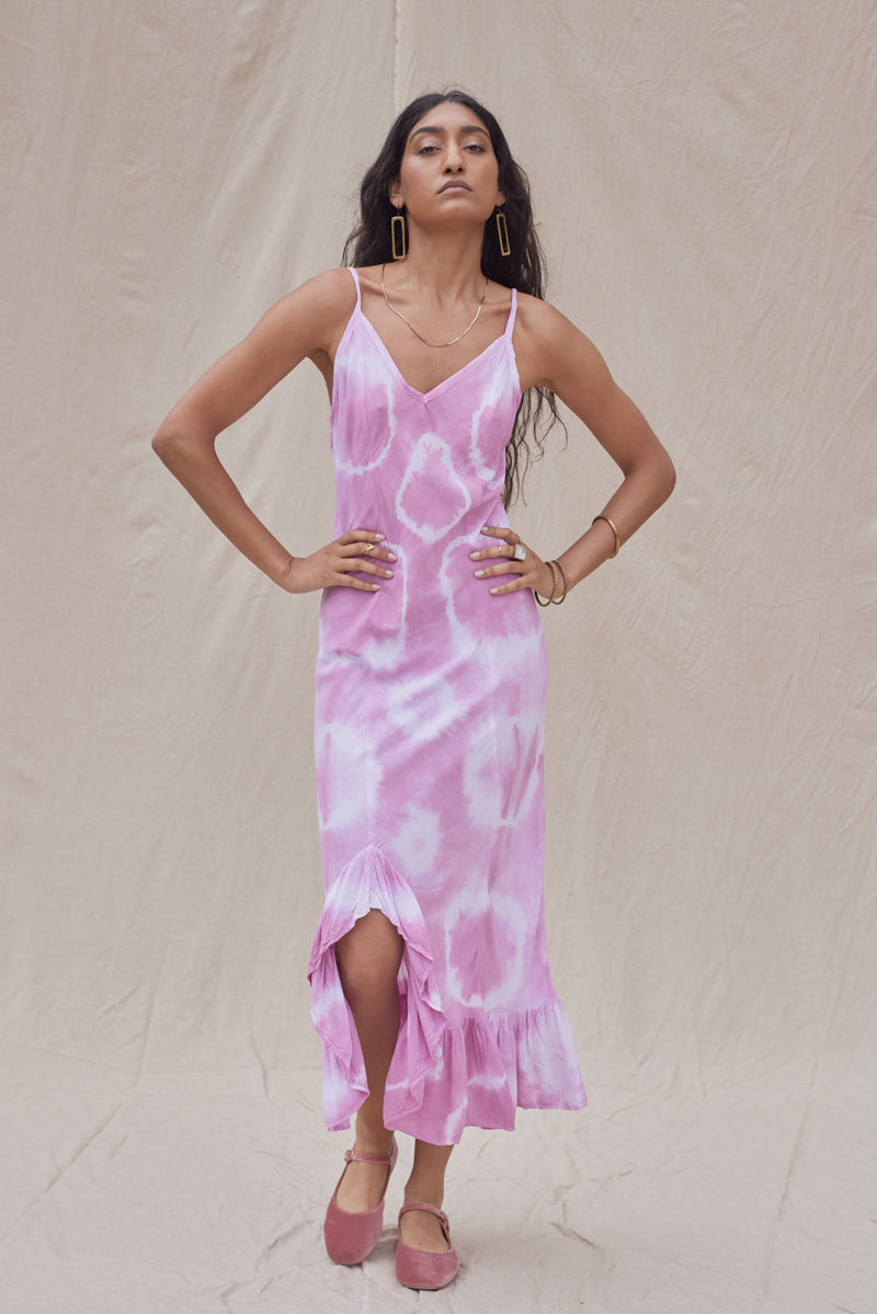 Tie Dye Lady Slip Dress