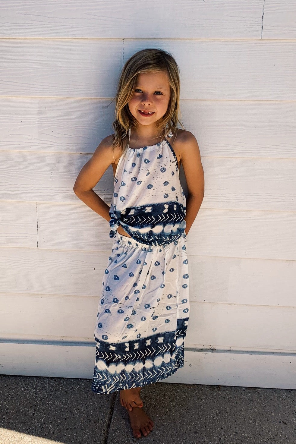 Little Indigo Gypsy Skirt