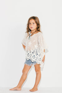 Romantic Little Santorini Kaftan