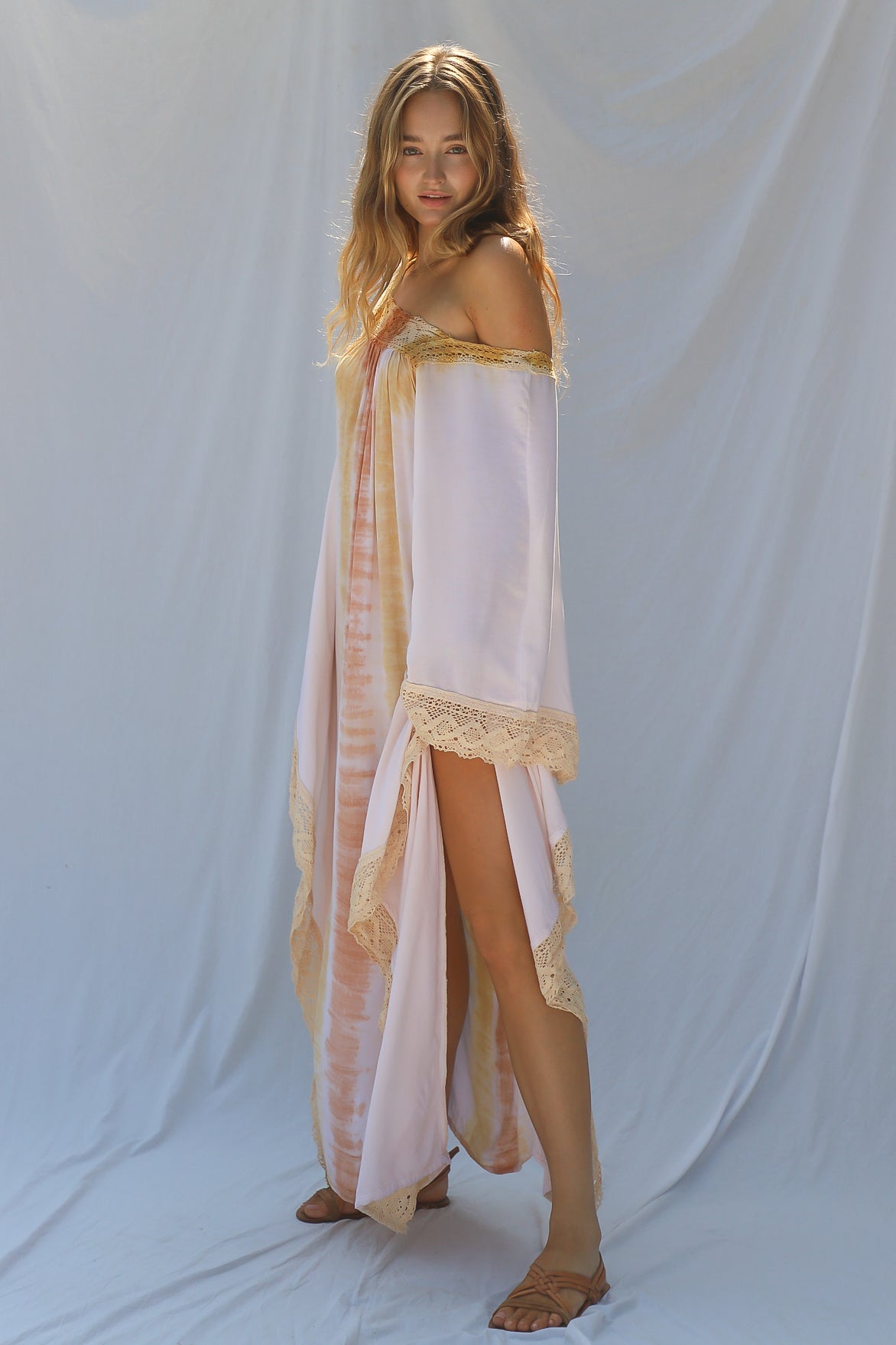 Tie Dye Love Her Madly Kaftan - Sample Sale