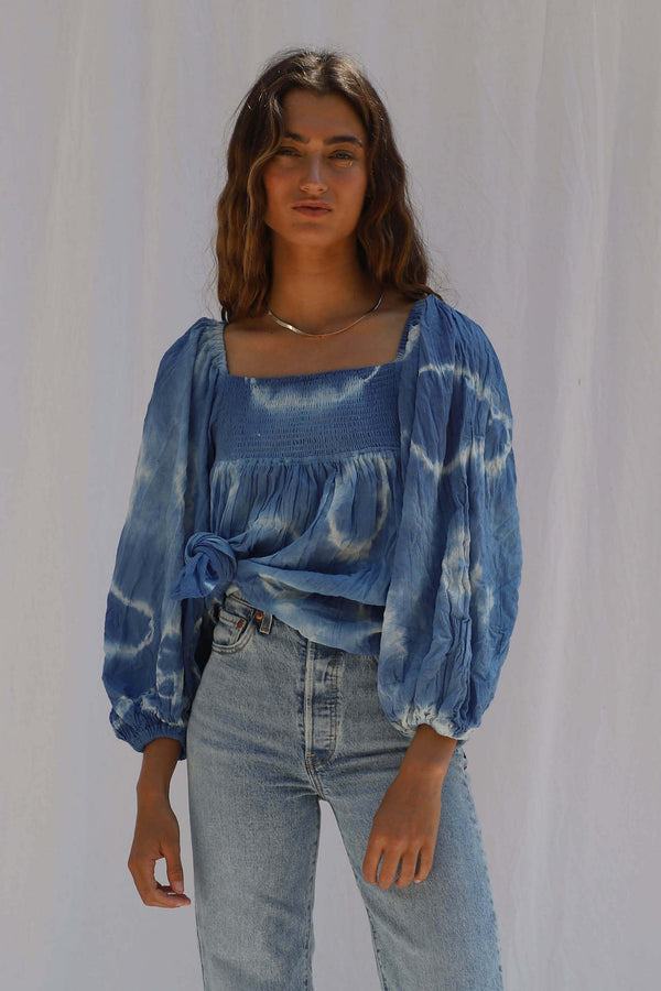 Tie-Dye Mercury Blouse - Sample Sale