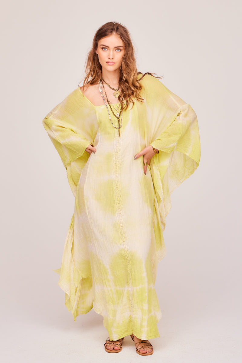 Tie Dye Paramount Kaftan - Sample Sale