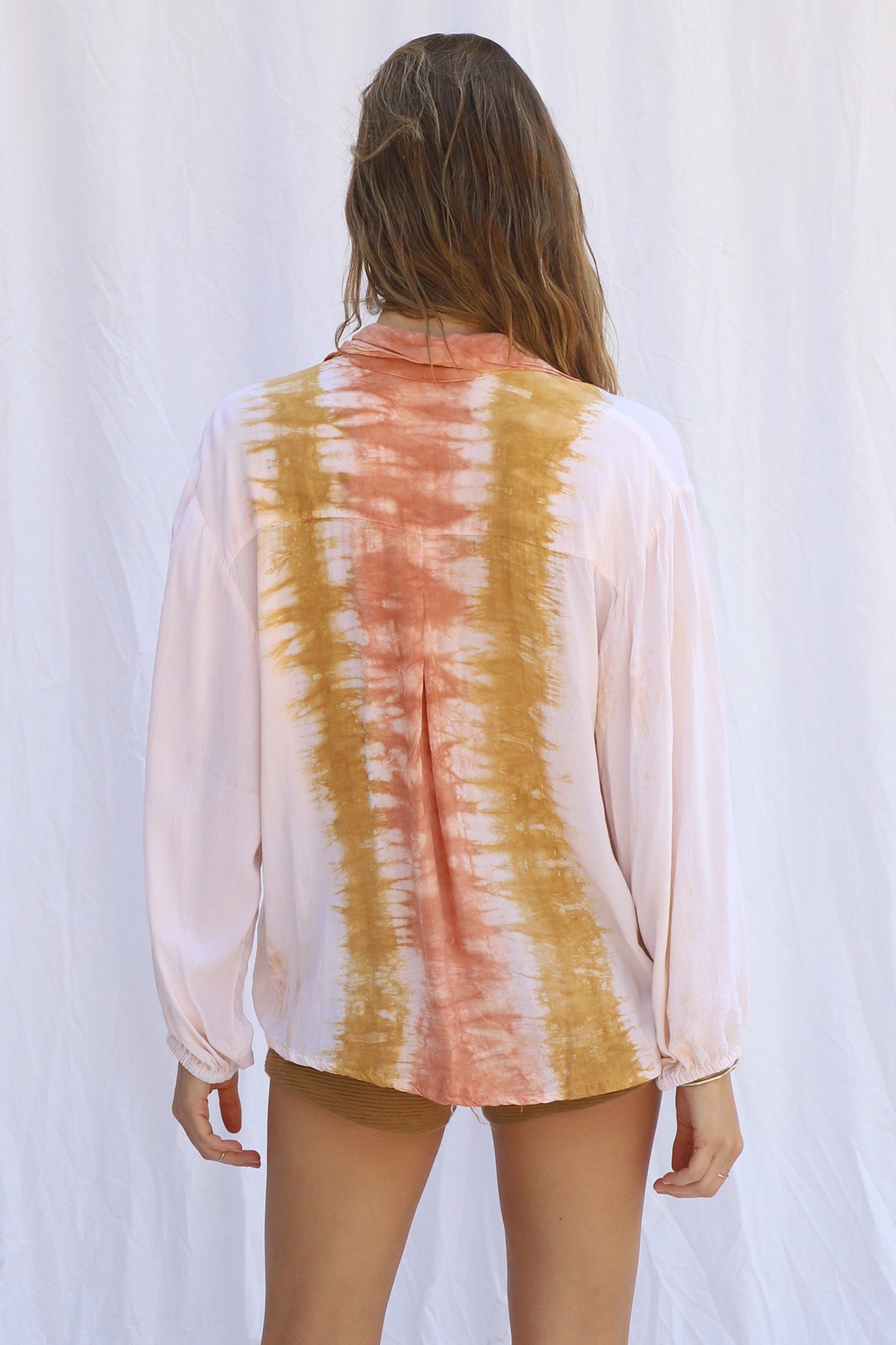 Tie Dye Rio Bonny Button Up