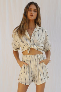 Ikat Lost Palms Short - Sample Sale