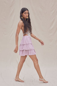 Tie Dye Tinsley Mini Skirt - Sample Sale