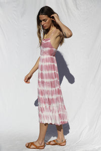 High Summer Electro Foral Wildside Midi Dress