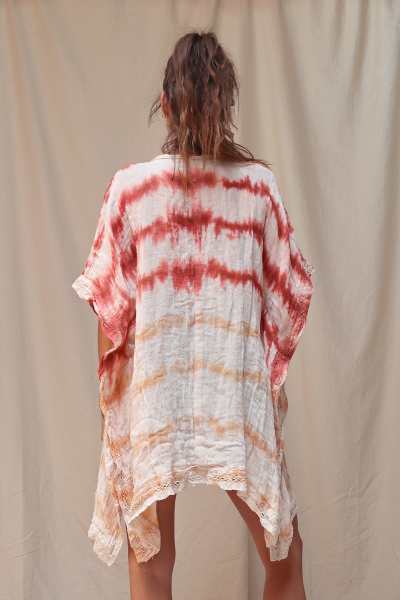 Tie Dye Valensole Kimono - Sample Sale