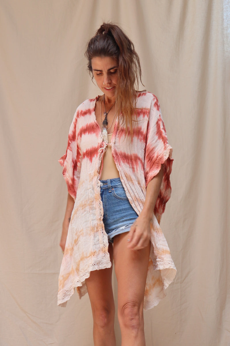 Tie Dye Valensole Kimono - Sample Sale