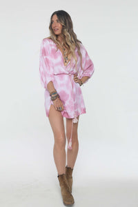 Tie Dye Veranda Kimono