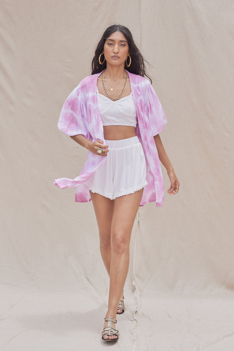 Tie Dye Veranda Kimono