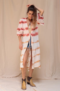 Tie Dye Vienne Kimono