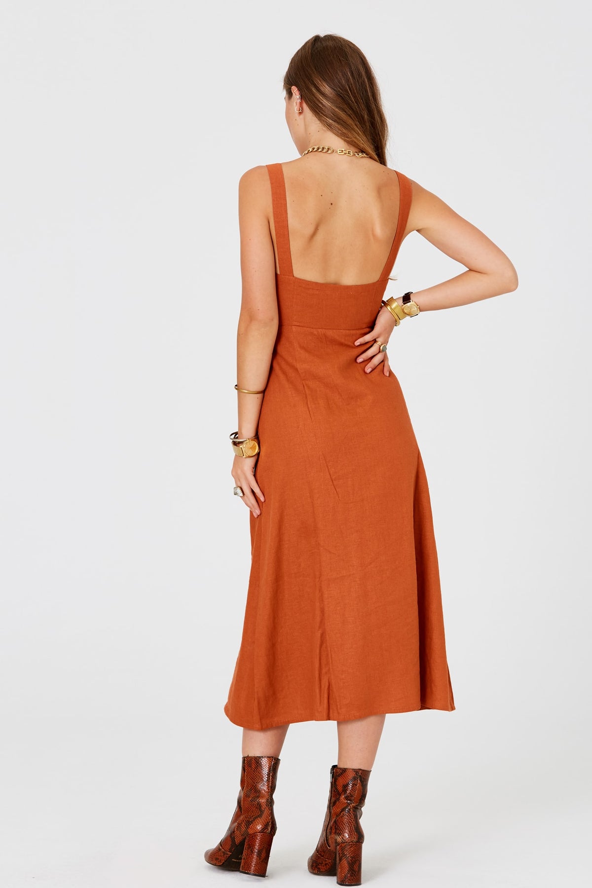 Wild At Heart Midi Dress